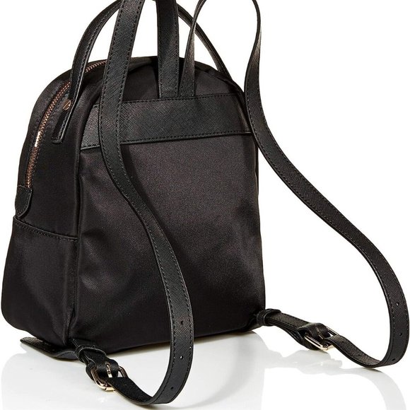 Karl Lagerfeld Paris Amour Small Backpack Black Nylon New Sealed main image 9
